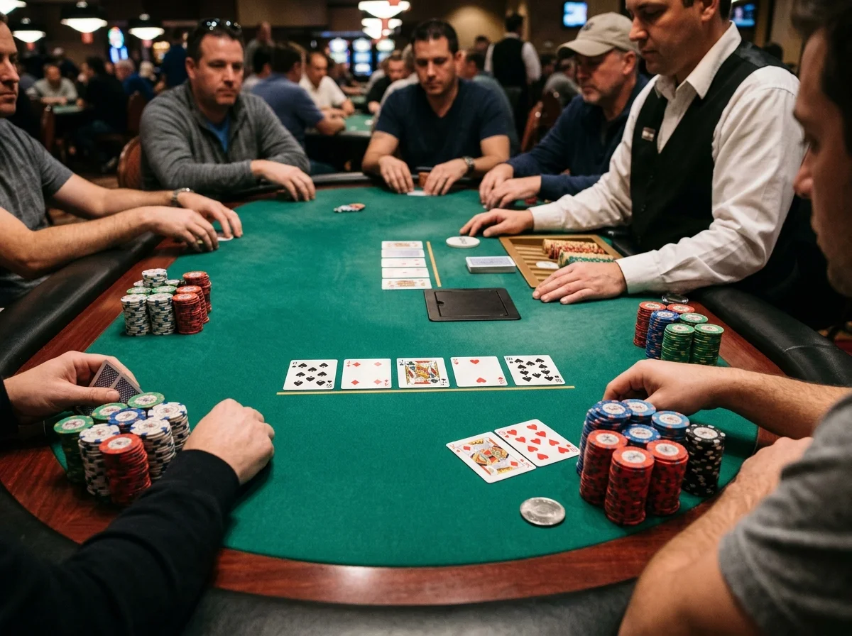 Poker Holdem sur casino Olympe