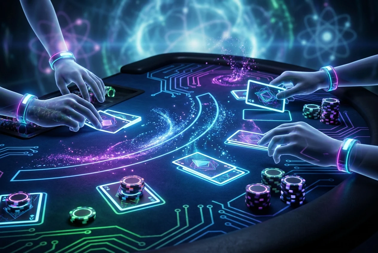Quantum Blackjack sur Olympe