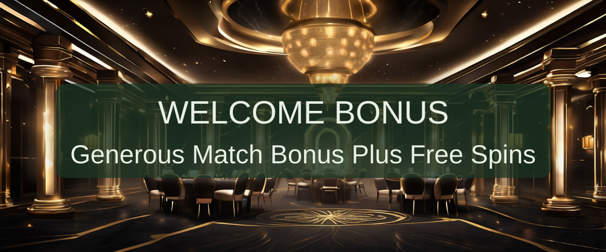 Olympe Casino welcome bonus